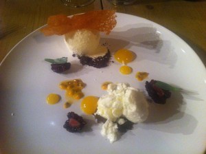 Coconut with Passion Fruit, Blackberry, Yoghurt and Lime Claire Hutchings