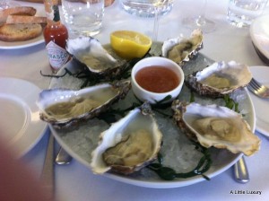 oysters at bank restaurant birmingham