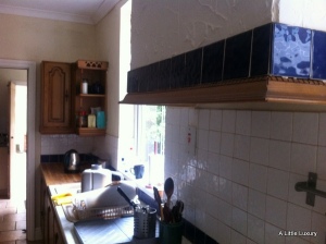 rustic chimney hood