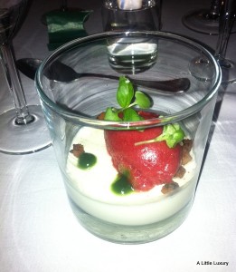 sorbet dessert