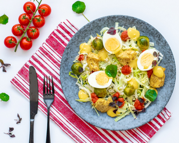Chicken and egg salad