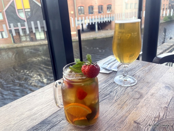 view from bistrot pierre birmingham