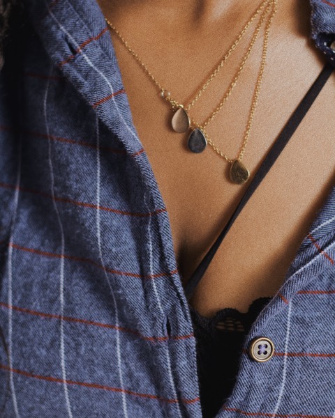 layered necklaces