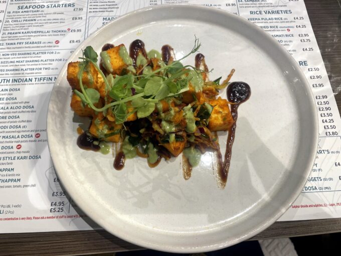 gunpowder paneer